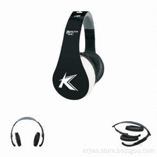 Over-ear Headset Stereo Earphone, Best Price Made in China, Bluetooth Optional
